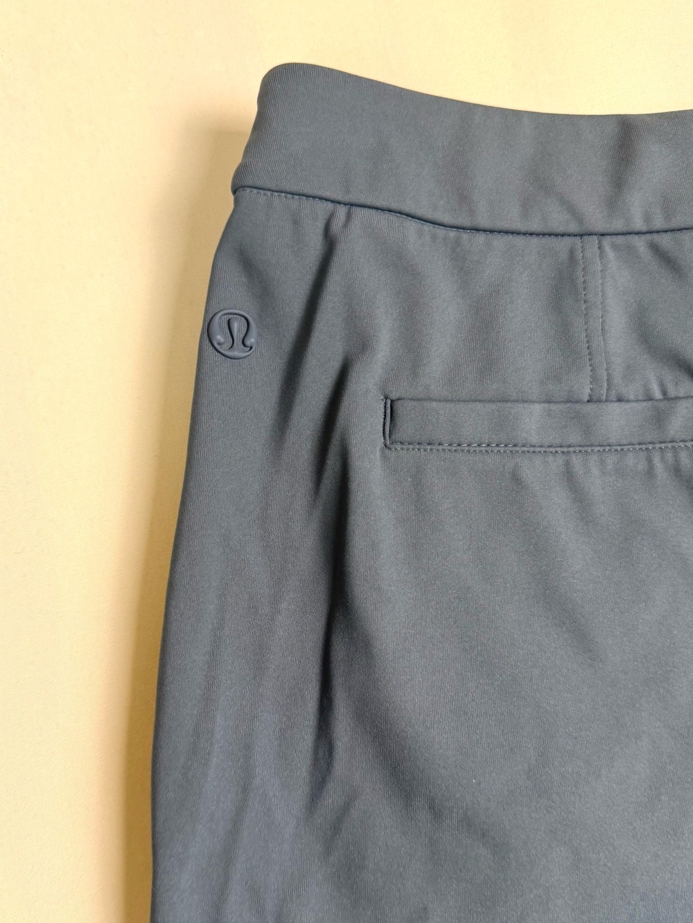 Lululemon Pull On Straight Leg Pants Blue Drawstring Stretch Women's Small - Picture 7 of 11